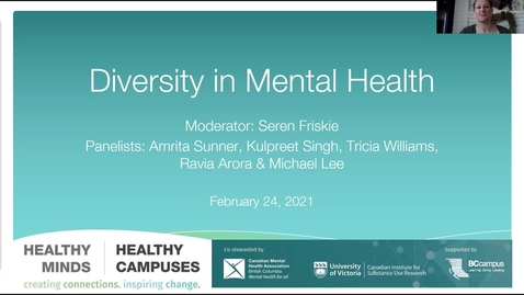 Thumbnail for HM|HC Day 3: Diversity in Mental Health (February 24, 2021)