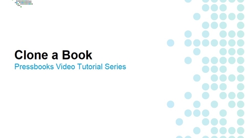 Thumbnail for How to Clone a Book